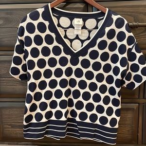 CAbi Volley sweater Size S